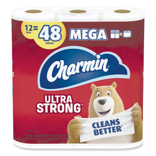 Charmin® Ultra Strong Bathroom Tissue, Septic Safe, 2-ply, White, 264 Sheet-roll, 12-pack, 4 Packs-carton freeshipping - TVN Wholesale