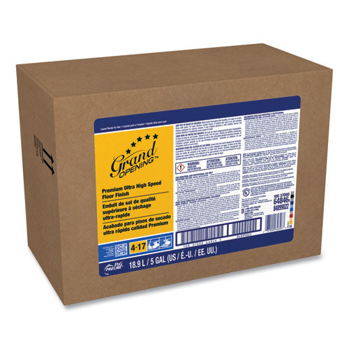 P&G Pro Line® #17 Grand Opening Ultra High Speed Floor Finish, 5 Gallon Bag-in-box freeshipping - TVN Wholesale