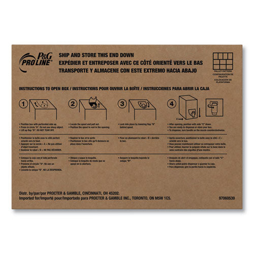 P&G Pro Line® #17 Grand Opening Ultra High Speed Floor Finish, 5 Gallon Bag-in-box freeshipping - TVN Wholesale