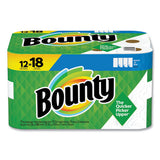 Bounty® Select-a-size Kitchen Roll Paper Towels, 2-ply, White, 5.9 X 11, 74 Sheets-roll, 12 Rolls-carton freeshipping - TVN Wholesale