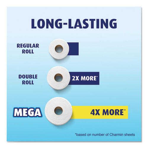 Charmin® Essentials Strong Bathroom Tissue, Septic Safe, 1-ply, White, 4 X 3.92, 451-roll,12 Roll-pack freeshipping - TVN Wholesale