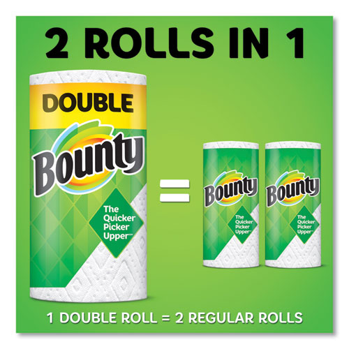 Bounty® Select-a-size Kitchen Roll Paper Towels, 2-ply, White, 5.9 X 11, 98 Sheets-roll, 12 Rolls-carton freeshipping - TVN Wholesale