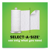 Bounty® Select-a-size Kitchen Roll Paper Towels, 2-ply, White, 5.9 X 11, 123 Sheets-roll, 8 Double Plus Rolls-pack freeshipping - TVN Wholesale