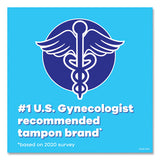 Tampax® Pearl Tampons, Regular, 36-box freeshipping - TVN Wholesale