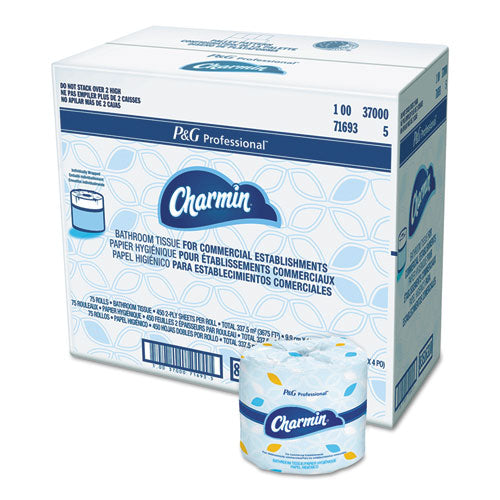 Charmin® Commercial Bathroom Tissue, Septic Safe, Individually Wrapped, 2-ply, White, 450 Sheets-roll, 75 Rolls-carton freeshipping - TVN Wholesale
