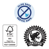 Charmin® Commercial Bathroom Tissue, Septic Safe, Individually Wrapped, 2-ply, White, 450 Sheets-roll, 75 Rolls-carton freeshipping - TVN Wholesale