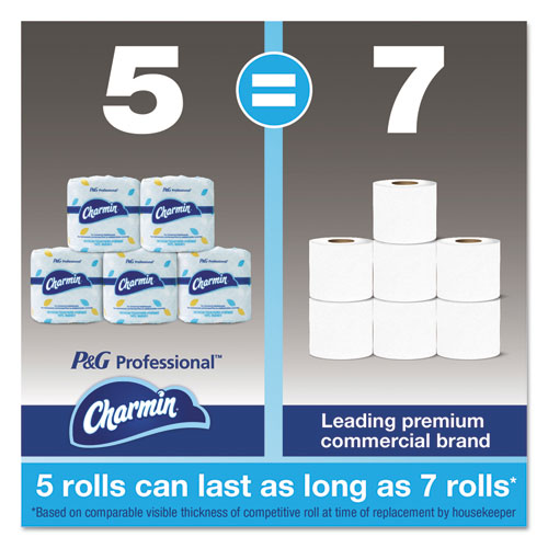 Charmin® Commercial Bathroom Tissue, Septic Safe, Individually Wrapped, 2-ply, White, 450 Sheets-roll, 75 Rolls-carton freeshipping - TVN Wholesale
