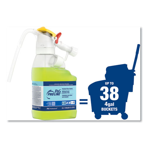 P&G Professional™ Dilute 2 Go, P And G Pro Line Finished Floor Cleaner, Fresh Scent, 4.5 L Jug, 1-carton freeshipping - TVN Wholesale