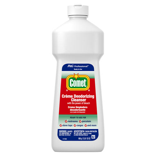 Comet® Creme Deodorizing Cleanser, 32 Oz Bottle freeshipping - TVN Wholesale