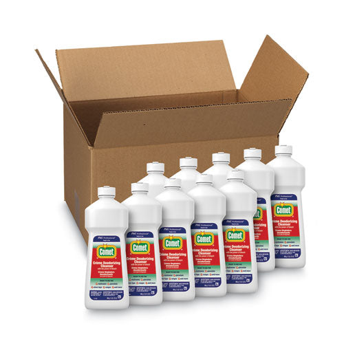 Comet® Creme Deodorizing Cleanser, 32 Oz Bottle, 10-carton freeshipping - TVN Wholesale