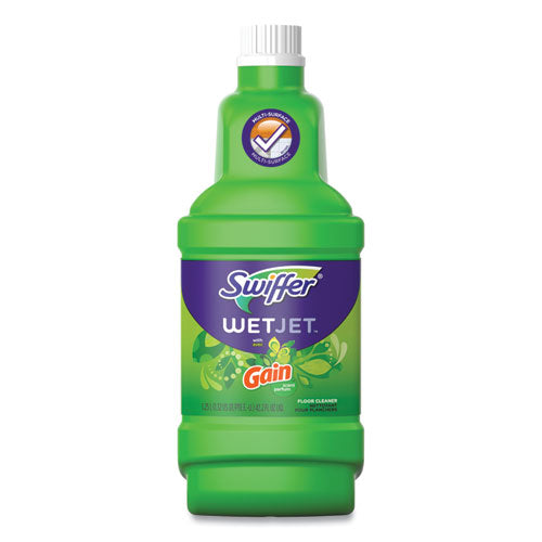 Swiffer® Wetjet System Cleaning-solution Refill, Original Scent, 1.25 L Bottle, 4-carton freeshipping - TVN Wholesale