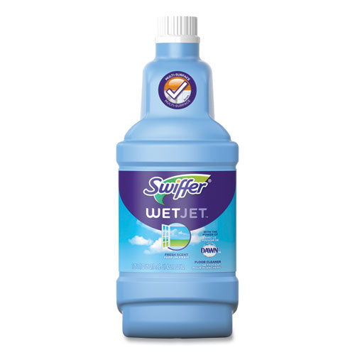 Swiffer® Wetjet System Cleaning-solution Refill, Fresh Scent, 1.25 L Bottle freeshipping - TVN Wholesale
