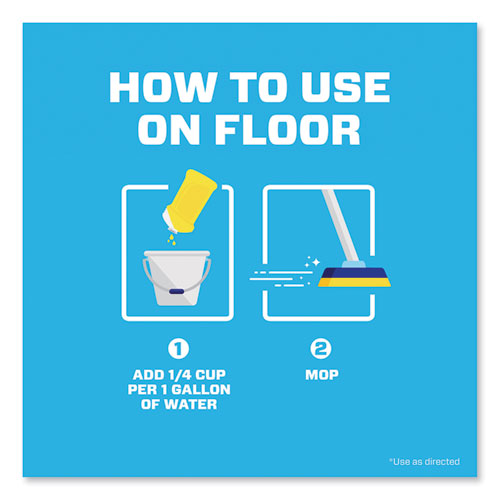 Mr. Clean® Multipurpose Cleaning Solution, 45 Oz Bottle, Gain Original Scent, 6-carton freeshipping - TVN Wholesale