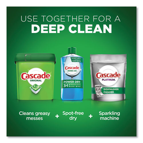 Cascade® Actionpacs, Fresh Scent, 13.5 Oz Bag, 25-pack, 5 Packs-carton freeshipping - TVN Wholesale
