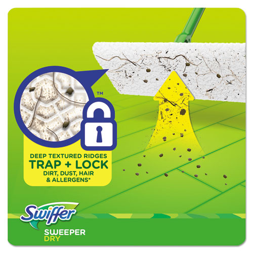 Swiffer® Dry Refill Cloths, White, 10 2-5" X 8", 37-box, 4 Box-carton freeshipping - TVN Wholesale