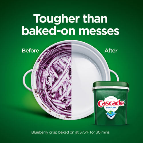 Cascade® Actionpacs, Fresh Scent, 22.5 Oz Tub, 43-tub, 6 Tubs-carton freeshipping - TVN Wholesale