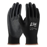 G-Tek® Gp Polyurethane-coated Nylon Gloves, X-large, Black, 12 Pairs freeshipping - TVN Wholesale