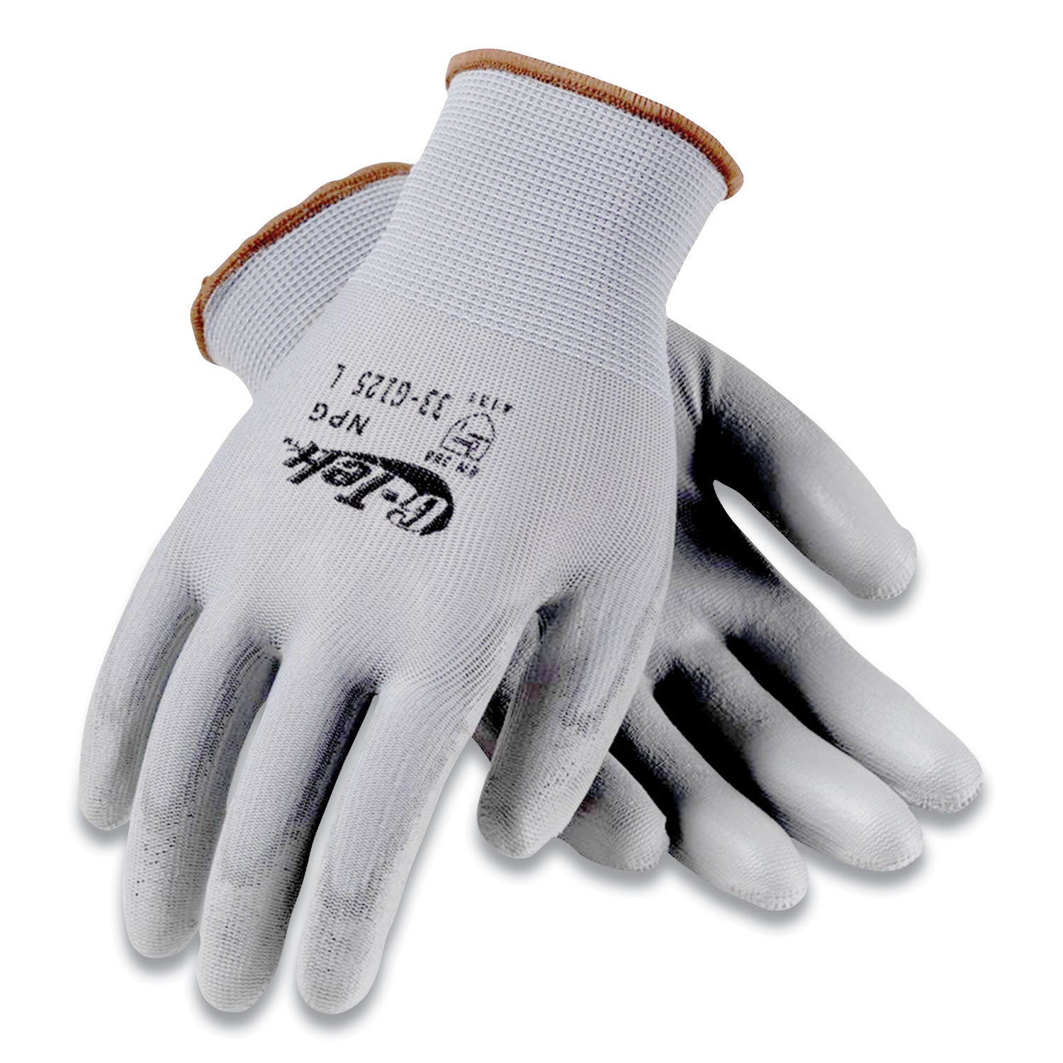 G-Tek® Gp Polyurethane-coated Nylon Gloves, Large, Gray, 12 Pairs freeshipping - TVN Wholesale