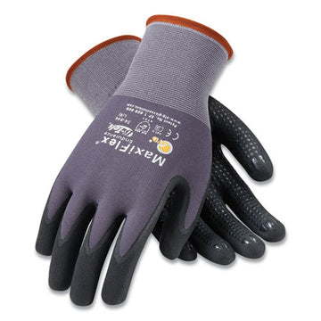 MaxiFlex® Endurance Seamless Knit Nylon Gloves, Medium, Gray-black, 12 Pairs freeshipping - TVN Wholesale