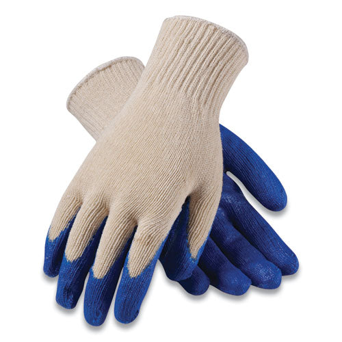 PIP Seamless Knit Cotton-polyester Gloves, Regular Grade, X-large, White-blue, 12 Pairs freeshipping - TVN Wholesale