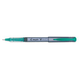 V Razor Point Liquid Ink Porous Point Pen, Stick, Extra-fine 0.5 Mm, Black Ink, Gray Barrel, Dozen