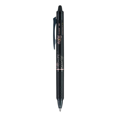 Pilot® Frixion Clicker Erasable Gel Pen, Retractable, Bold 1 Mm, Black Ink, Black Barrel, Dozen freeshipping - TVN Wholesale