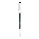 Pilot® Frixion Fineliner Erasable Porous Point Pen, Stick, Fine 0.6 Mm, Black Ink, Black Barrel, Dozen freeshipping - TVN Wholesale