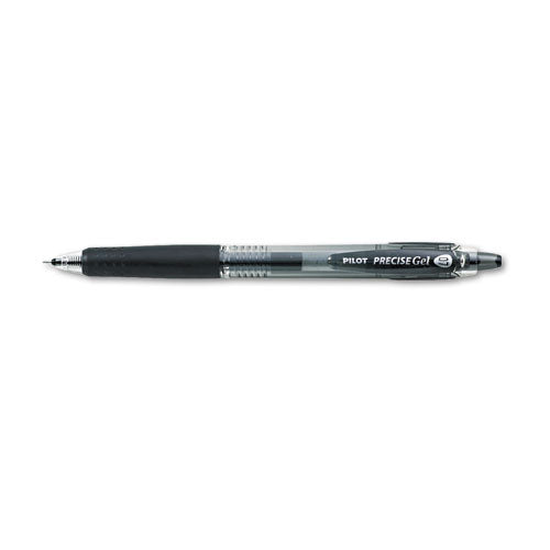 Pilot® Precise Gel Begreen Gel Pen, Retractable, Fine 0.7 Mm, Black Ink, Black Barrel, Dozen freeshipping - TVN Wholesale