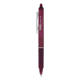 Pilot® Frixion Clicker Erasable Gel Pen, Retractable, Fine 0.7 Mm, Burgundy Ink, Burgundy Barrel, Dozen freeshipping - TVN Wholesale