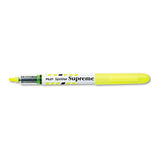 Pilot® Spotliter Supreme Highlighter, Fluorescent Pink Ink, Chisel Tip, Pink-white Barrel freeshipping - TVN Wholesale
