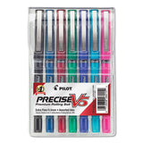 Pilot® Precise V5 Roller Ball Pen, Stick, Extra-fine 0.5 Mm, Purple Ink, Purple Barrel, Dozen freeshipping - TVN Wholesale
