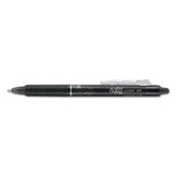 Pilot® Frixion Clicker Erasable Gel Pen, Retractable, Fine 0.7 Mm, Black Ink, Black Barrel freeshipping - TVN Wholesale