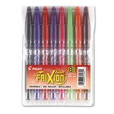 Pilot® Frixion Ball Erasable Gel Pen, Stick, Fine 0.7 Mm, Black Ink, Black Barrel freeshipping - TVN Wholesale