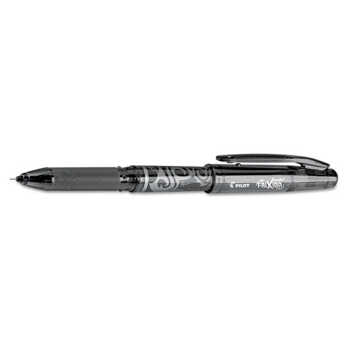 Pilot® Frixion Point Erasable Gel Pen, Stick, Extra-fine 0.5 Mm, Black Ink, Black Barrel freeshipping - TVN Wholesale
