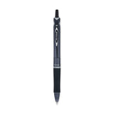 Pilot® Acroball Colors Advanced Ink Ballpoint Pen, Retractable, Medium 1 Mm, Black Ink, Black Barrel, Dozen freeshipping - TVN Wholesale