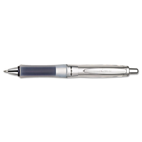 Pilot® Dr. Grip Center Of Gravity Ballpoint Pen, Retractable, Medium 1 Mm, Black Ink, Silver-pink Grip Barrel freeshipping - TVN Wholesale