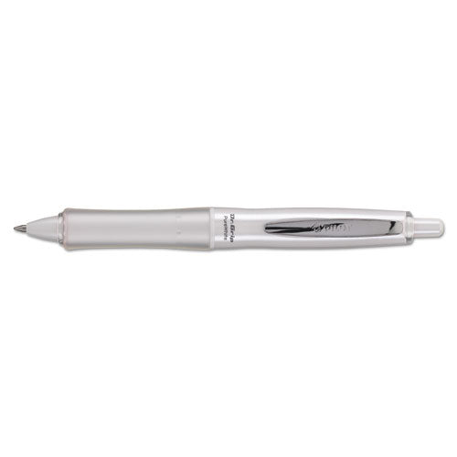 Pilot® Dr. Grip Purewhite Advanced Ink Ballpoint Pen, Retractable, Medium 1 Mm, Black Ink, White-crystal Barrel freeshipping - TVN Wholesale