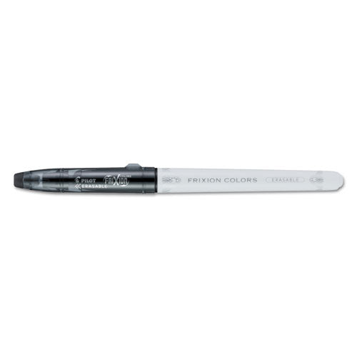 Pilot® Frixion Colors Erasable Porous Point Pen, Stick, Bold 2.5 Mm, Black Ink, White Barrel freeshipping - TVN Wholesale