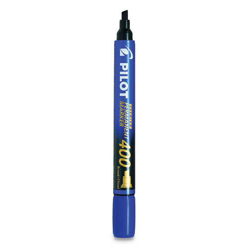 Pilot® Premium 400 Permanent Marker, Broad Chisel Tip, Blue, 36-pack freeshipping - TVN Wholesale