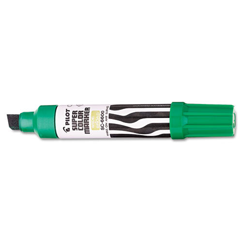 Pilot® Jumbo Refillable Permanent Marker, Broad Chisel Tip, Green freeshipping - TVN Wholesale