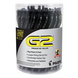 Pilot® G2 Premium Gel Pen Convenience Pack, Retractable, Fine 0.7 Mm, Black Ink, Black Barrel, 36-pack freeshipping - TVN Wholesale