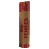 Iconex™ Preformed Tubular Coin Wrappers, Dimes, $5, 1000 Wrappers-carton freeshipping - TVN Wholesale