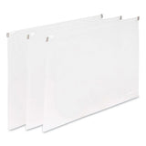 Poppin Poly Zip Folio, Letter Size, Clear, 3-pack freeshipping - TVN Wholesale