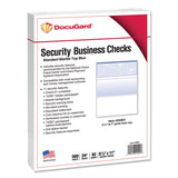 DocuGard™ Security Business Checks, 11 Features, 8.5 X 11, Blue Marble Top, 500-ream freeshipping - TVN Wholesale