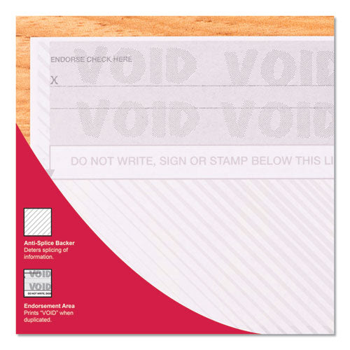 DocuGard™ Security Business Checks, 11 Features, 8.5 X 11, Blue Marble Top, 500-ream freeshipping - TVN Wholesale