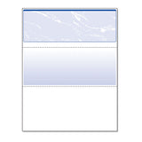 DocuGard™ Security Business Checks, 11 Features, 8.5 X 11, Blue Marble Top, 500-ream freeshipping - TVN Wholesale