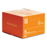 Perk™ Twist-tie Light-duty Can Liners, 10 Gal, 0.36 Mil, 24" X 24", Clear, 300-box freeshipping - TVN Wholesale