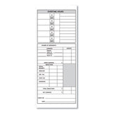 Pyramid Technologies Time Clock Cards For Pyramid Technologies 1000-2000, Two Sides, 3.5 X 9, 100-pack freeshipping - TVN Wholesale