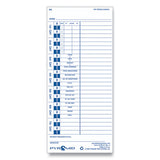Pyramid Technologies Time Clock Cards For Pyramid Technologies 3000, One Side, 4 X 9, 100-pack freeshipping - TVN Wholesale