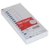 Pyramid Technologies Time Clock Cards For Pyramid Technologies 3000, One Side, 4 X 9, 100-pack freeshipping - TVN Wholesale